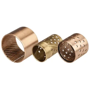 Thin bronze 3-layer journal thrust